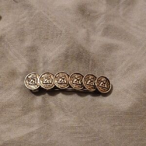 Silver Angel Barette